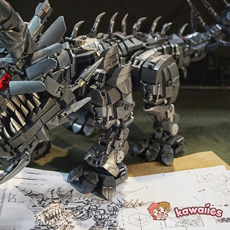 Super Mech Colossal Triceratops Dinosaur Building Set