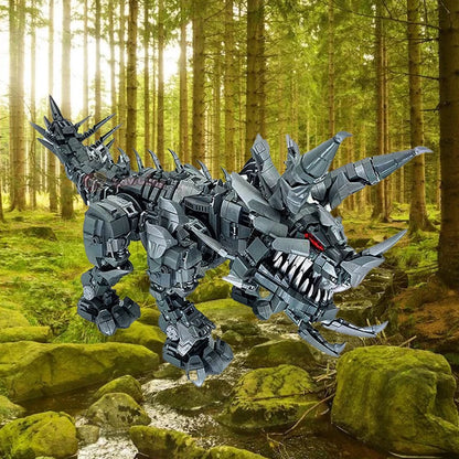 Super Mech Colossal Triceratops Dinosaur Building Set