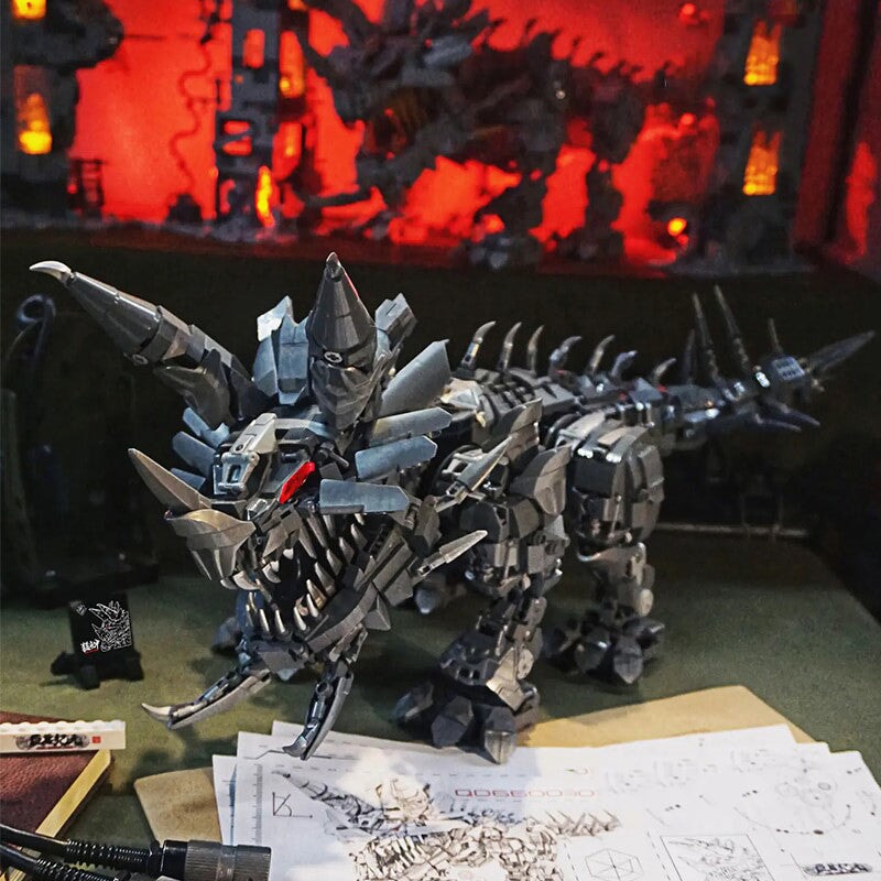 Super Mech Colossal Triceratops Dinosaur Building Set