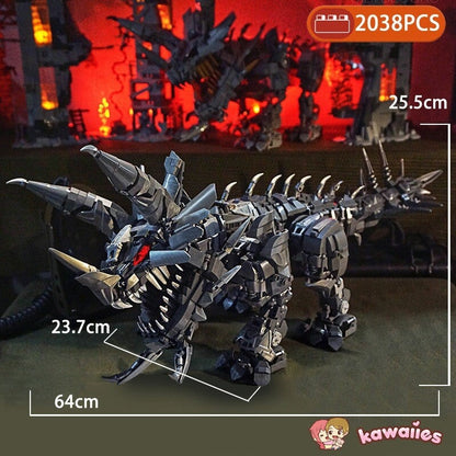 Super Mech Colossal Triceratops Dinosaur Building Set