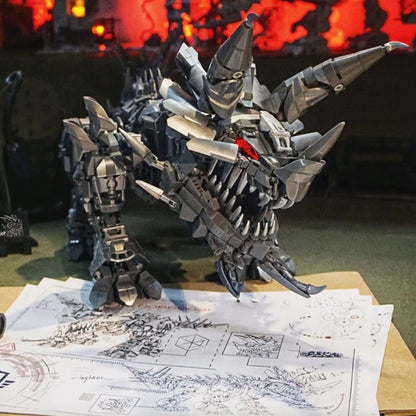 Super Mech Colossal Triceratops Dinosaur Building Set
