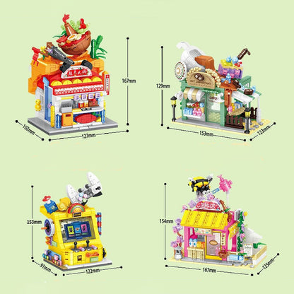 Szechuan Street Market Building Blocks