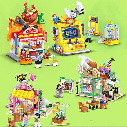 Szechuan Street Market Building Blocks