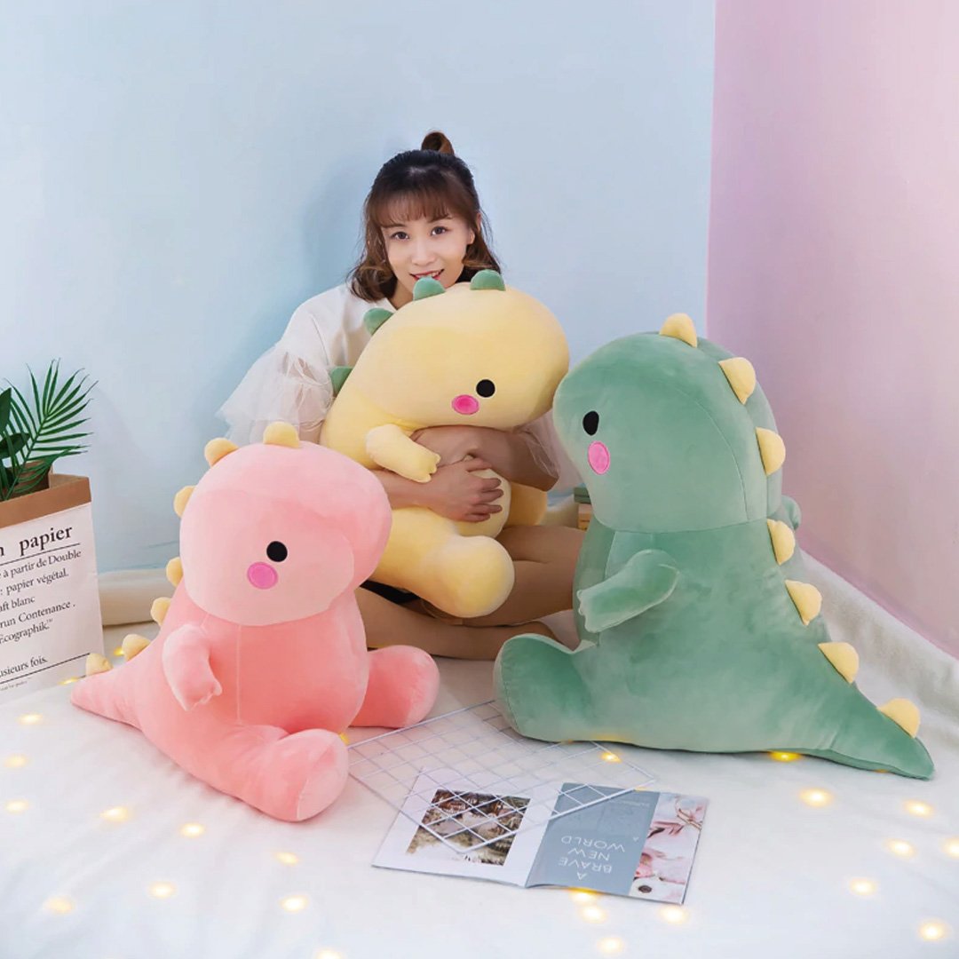 The Dinosaur Family Plushies