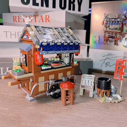 Takoyaki & Noodle Asian Street Stall Nano Building Blocks