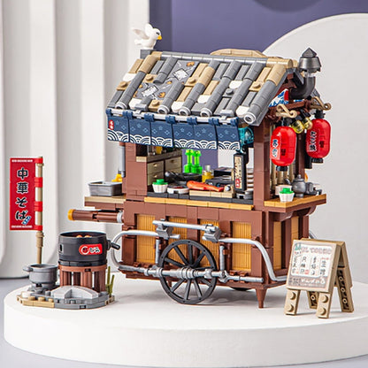 Takoyaki & Noodle Asian Street Stall Nano Building Blocks