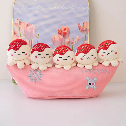 Tasty Takoyaki Balls Candy Bag Plushies