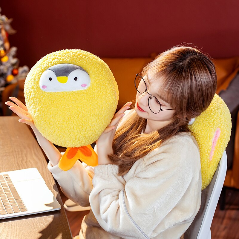 Tempura Penguin Hand Warmer Plushies