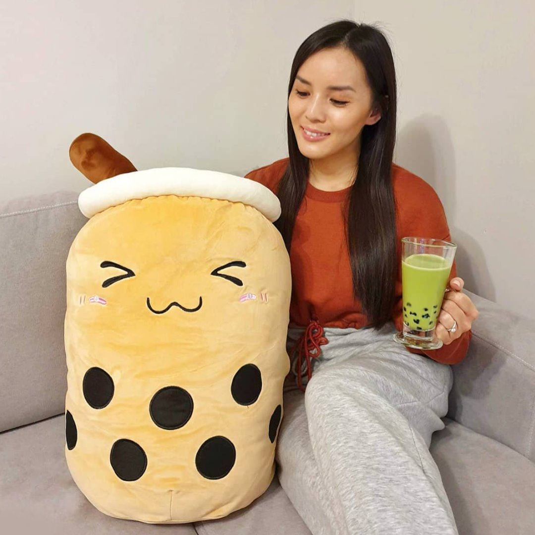 The Bubble Tea Family Fruit Plushies Collection
