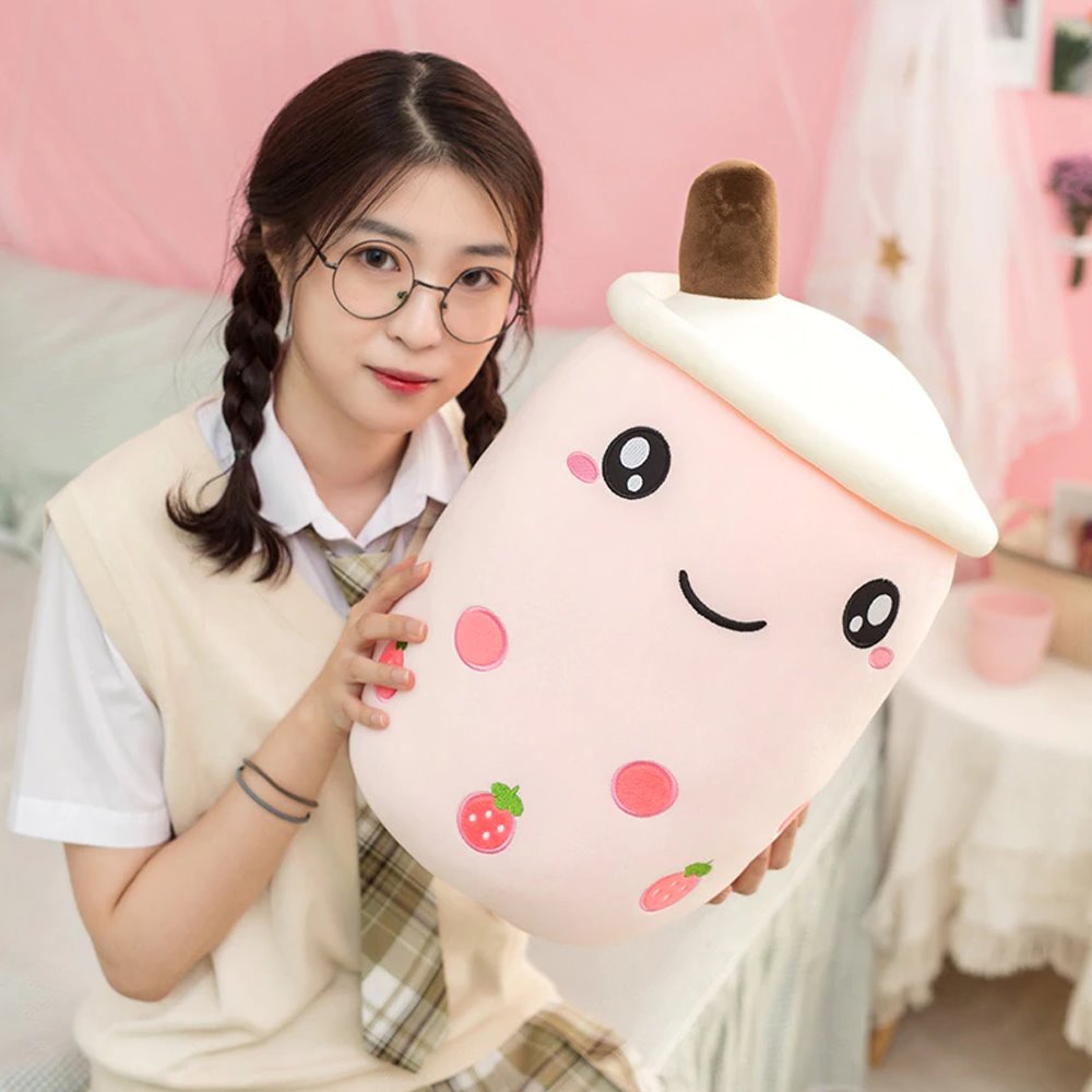 The Bubble Tea Family Fruit Plushies Collection