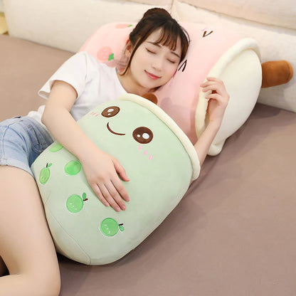 The Bubble Tea Family Fruit Plushies Collection