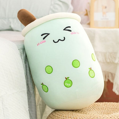 The Bubble Tea Family Fruit Plushies Collection