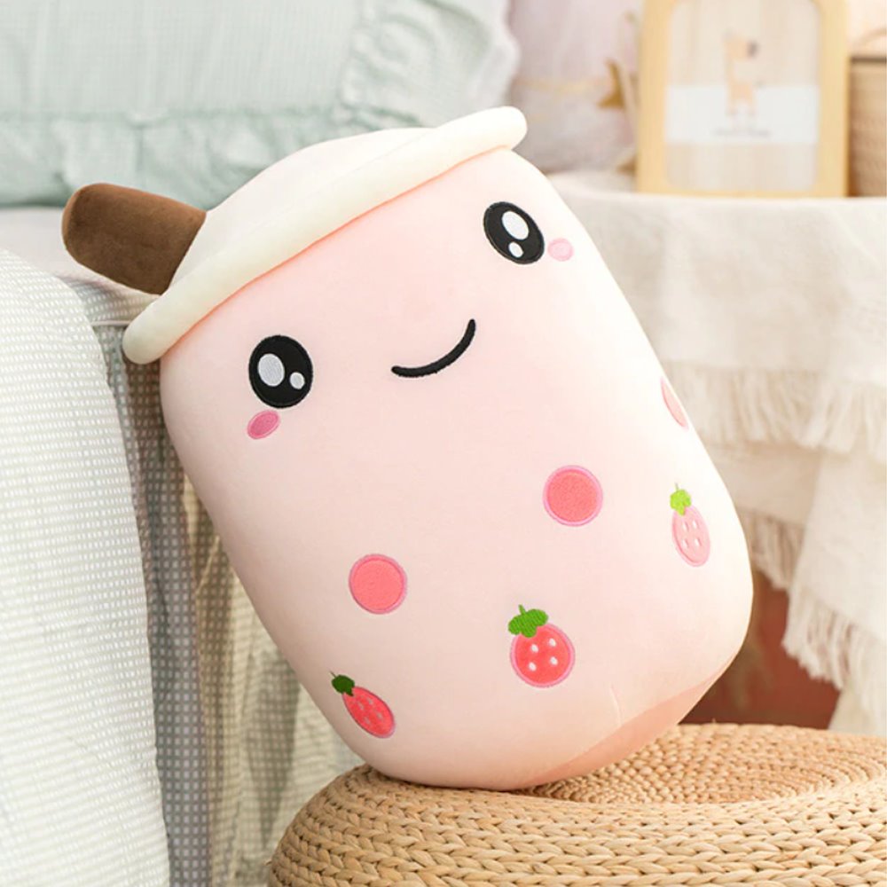The Bubble Tea Family Fruit Plushies Collection