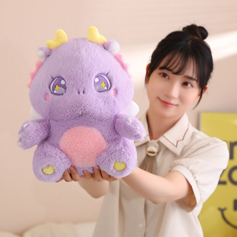 The Fluffy Baby Dragon Plush Family