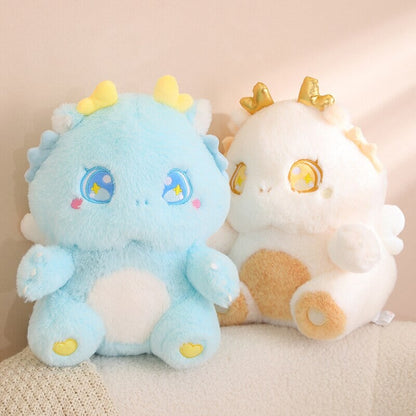 The Fluffy Baby Dragon Plush Family