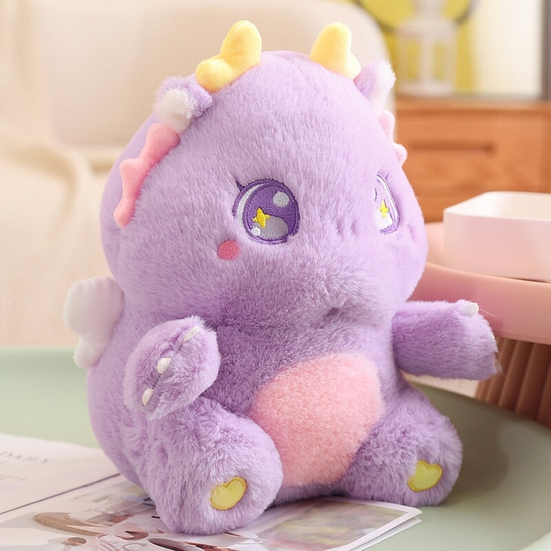 The Fluffy Baby Dragon Plush Family