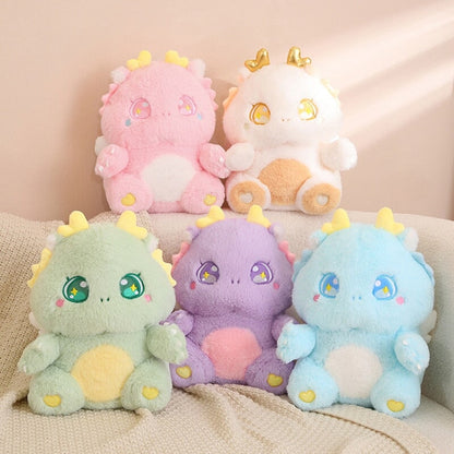 The Fluffy Baby Dragon Plush Family