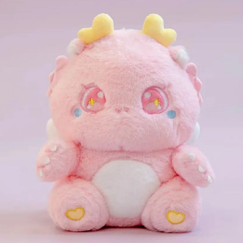 The Fluffy Baby Dragon Plush Family