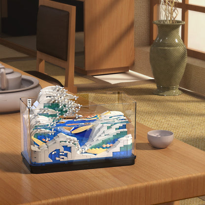 The Great Wave off Kanagawa Micro Building Sets