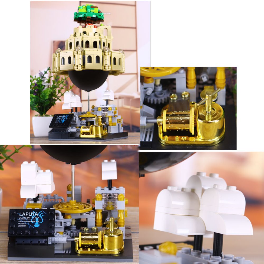 Japanese Floating Laputa Castle Building Sets - Limited Stock