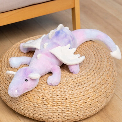 The Mighty Colored Dragon Family Soft Toys