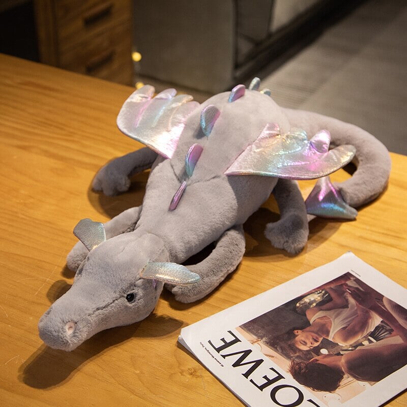 The Mighty Colored Dragon Family Soft Toys