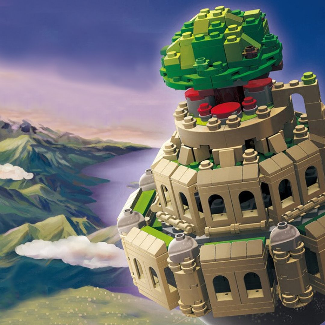 Japanese Floating Laputa Castle Building Sets - Limited Stock