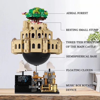 Japanese Floating Laputa Castle Building Sets - Limited Stock