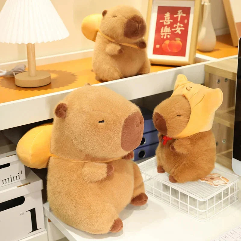 Toasted Croissant Capybara Plushies