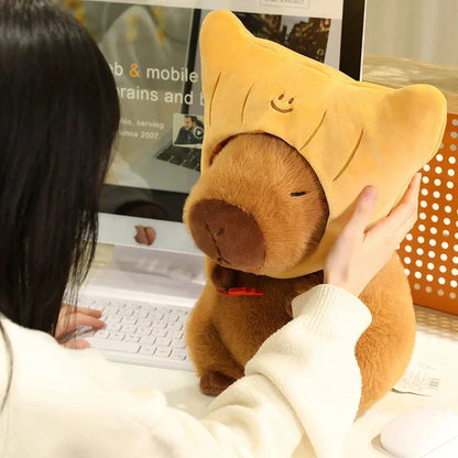 Toasted Croissant Capybara Plushies