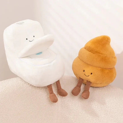 Toilet Buddies Poop Tissue Plunger Plushie Collection