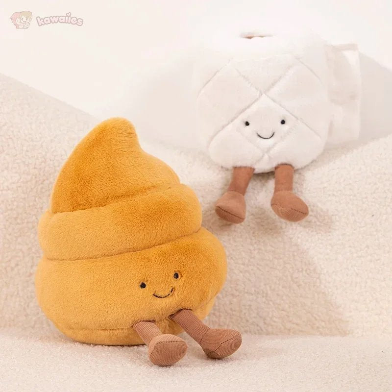 Toilet Buddies Poop Tissue Plunger Plushie Collection