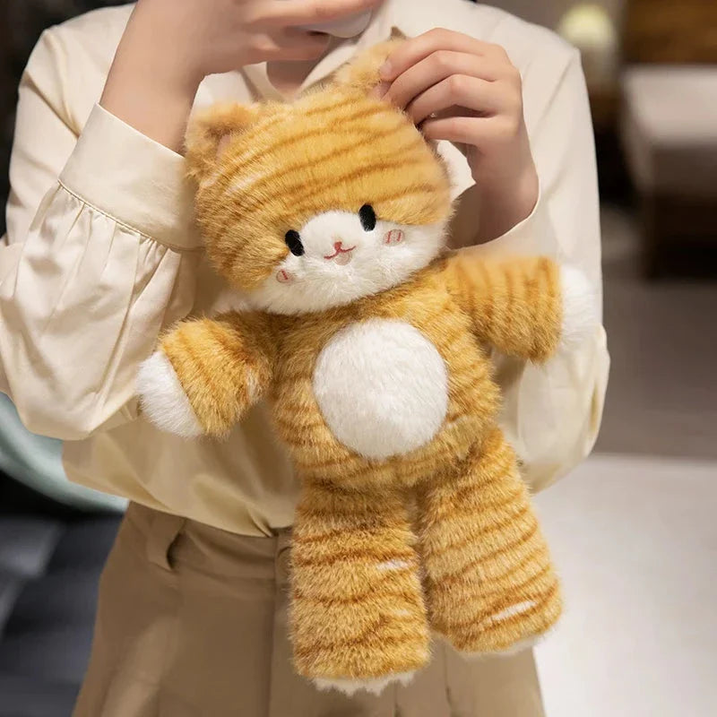 Tomo & Mikan the Cat & Red Panda Plush Buddies