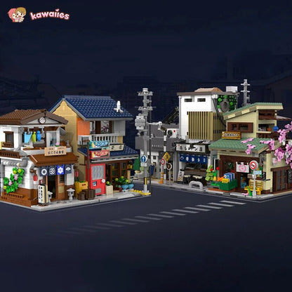 Traditional Local Japanese Restaurant LED Building Set