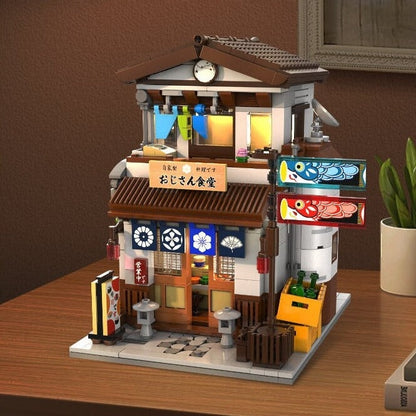 Traditional Local Japanese Restaurant LED Building Set
