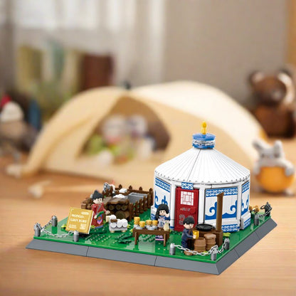 Traditional Mongolian Ger Building Blocks