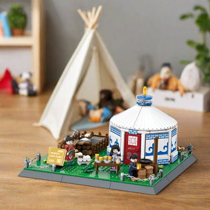 Traditional Mongolian Ger Building Blocks
