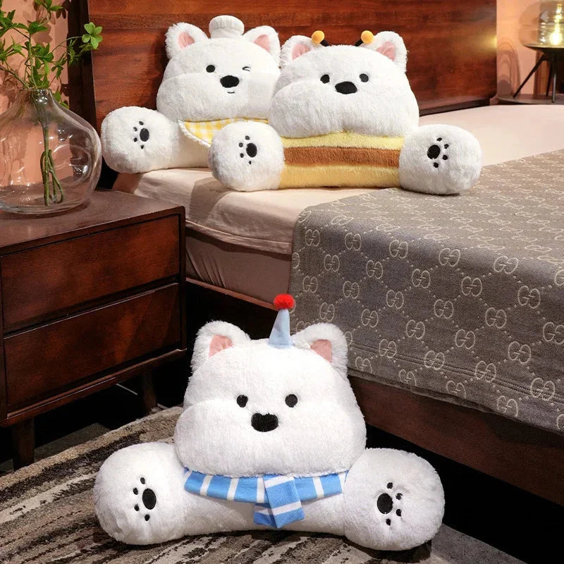 West Highland White Terrier Dog Resting Cushion Pillow Seat