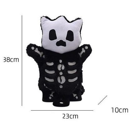 Whisper the Mini Skeleton Plush Backpack