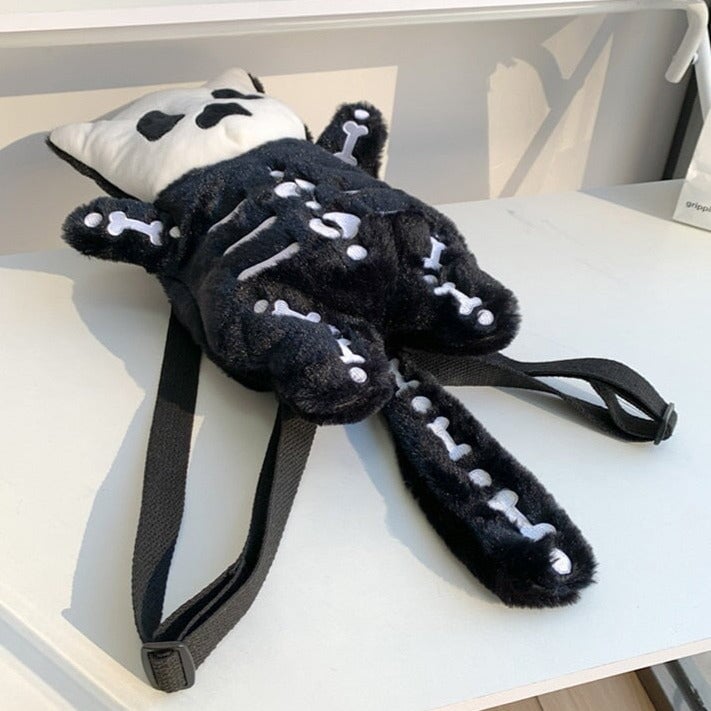 Whisper the Mini Skeleton Plush Backpack