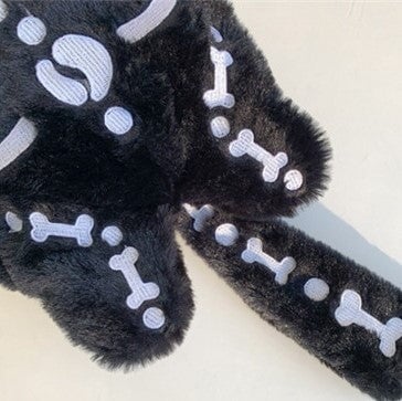 Whisper the Mini Skeleton Plush Backpack