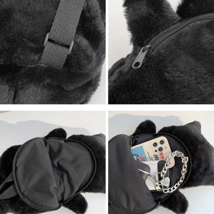 Whisper the Mini Skeleton Plush Backpack