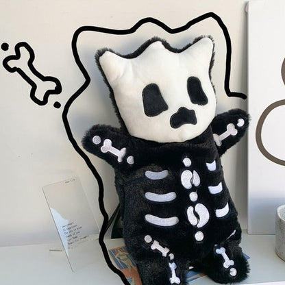 Whisper the Mini Skeleton Plush Backpack