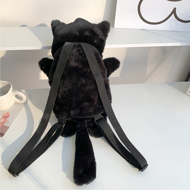 Whisper the Mini Skeleton Plush Backpack