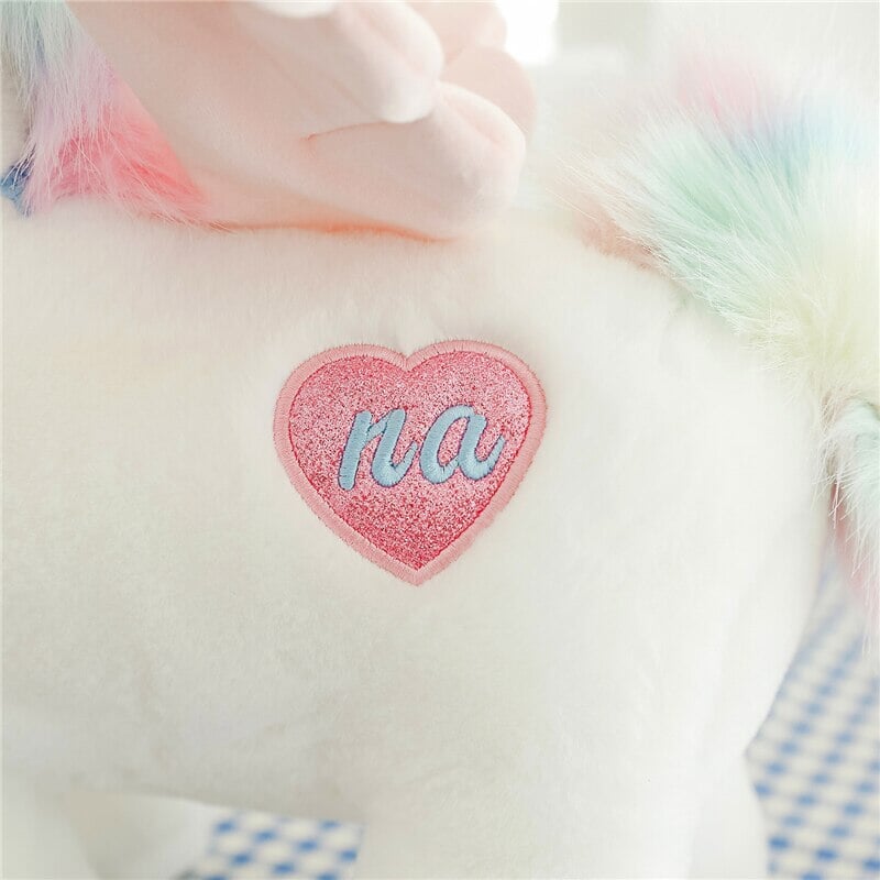 White Dreamy Unicorn Pony Plushie