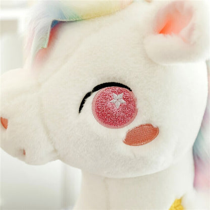 White Dreamy Unicorn Pony Plushie