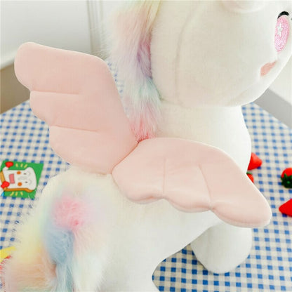 White Dreamy Unicorn Pony Plushie