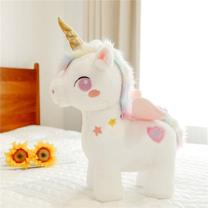 White Dreamy Unicorn Pony Plushie