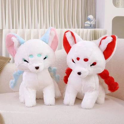 White Nine-Tailed Fox Plushies