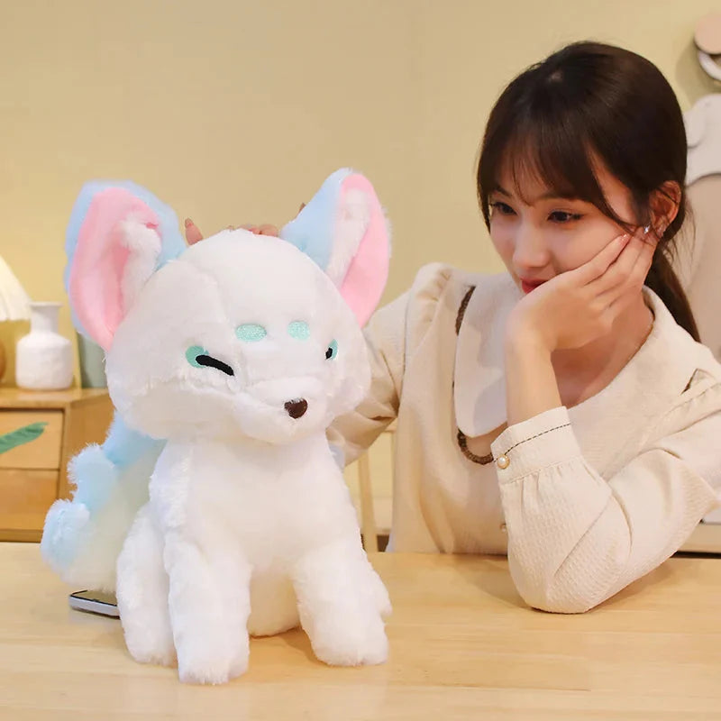 White Nine-Tailed Fox Plushies